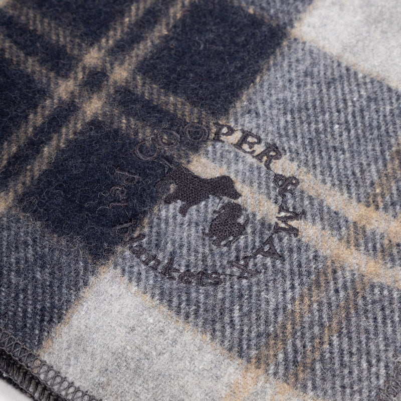 Tartan Pet Blanket Bannockbane Silver