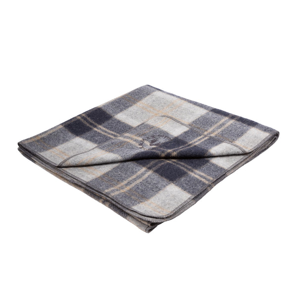 Tartan Pet Blanket Bannockbane Silver