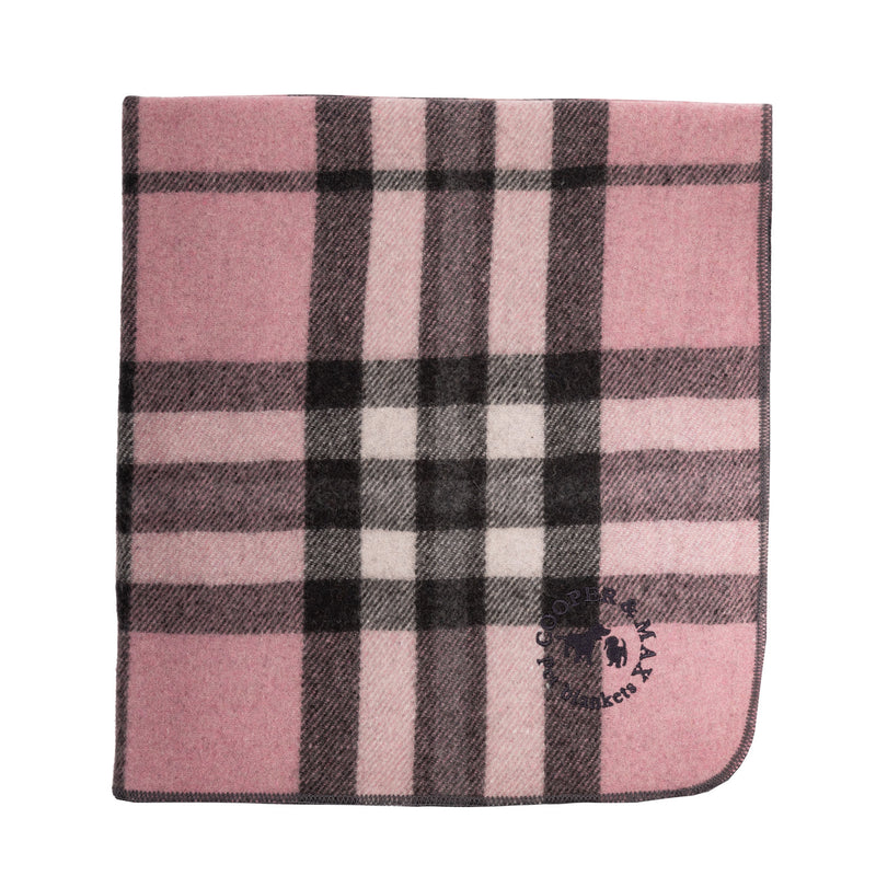 Tartan Pet Blanket Thomson Pink