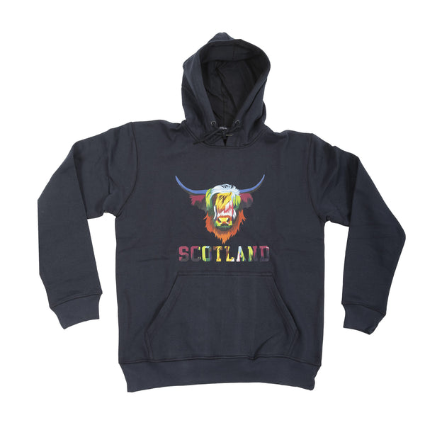 Highland Cow Hooded Top
