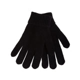 Ladies Plain Lambswool Mix Glove Black