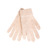 Ladies Plain Lambswool Mix Glove Natural