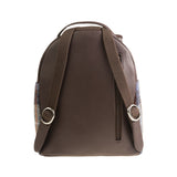 Baby Backpack Blue/Brown Check