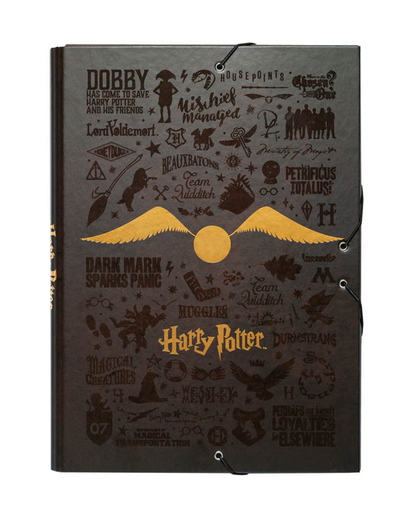 Folder Elastic A4 Harry Potter Glasses