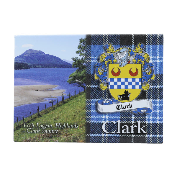 Clan/Family  Scenic Magnet Clark S