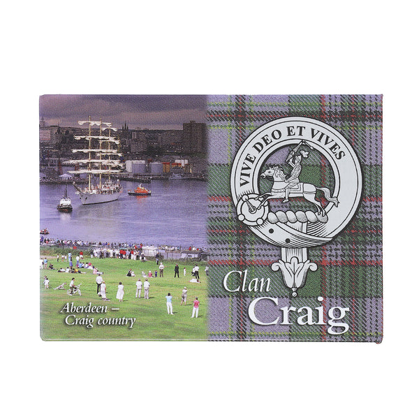 Clan/Family  Scenic Magnet Craig