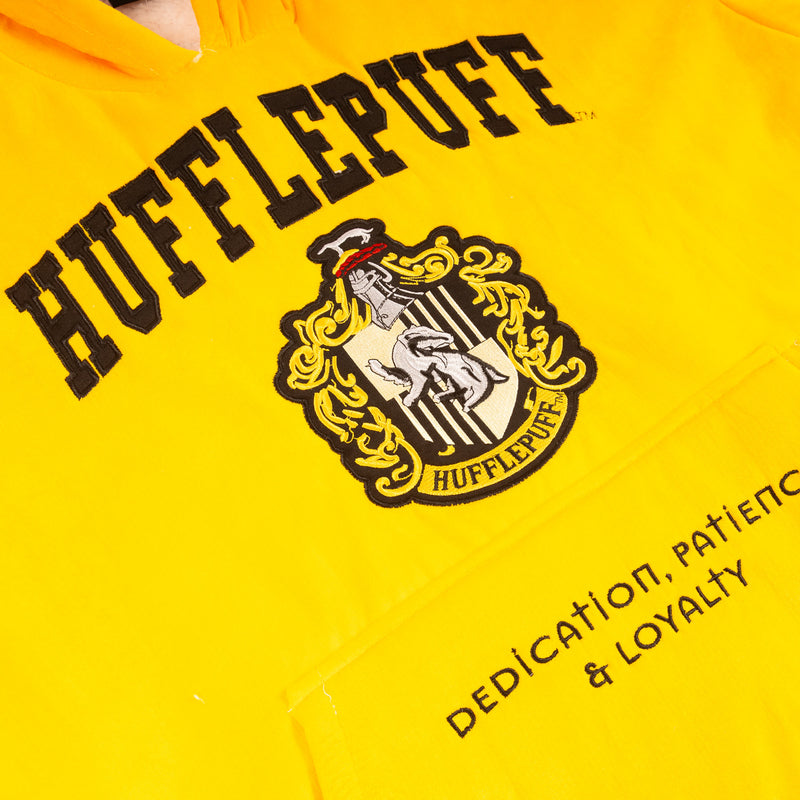 Hufflepuff Kids Blanket Hoodie