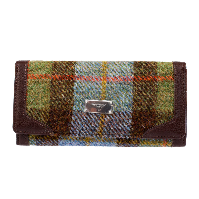 Harris Tweed Long Purse - Bute Macleod Tartan