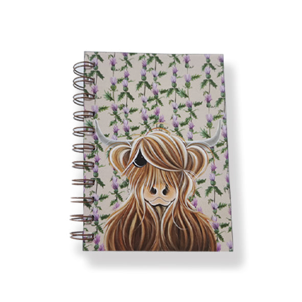 Miss Thistle A6 Notebook