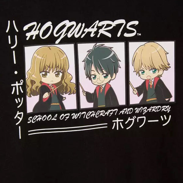 Harry Potter Anime Hogwarts Tshirt