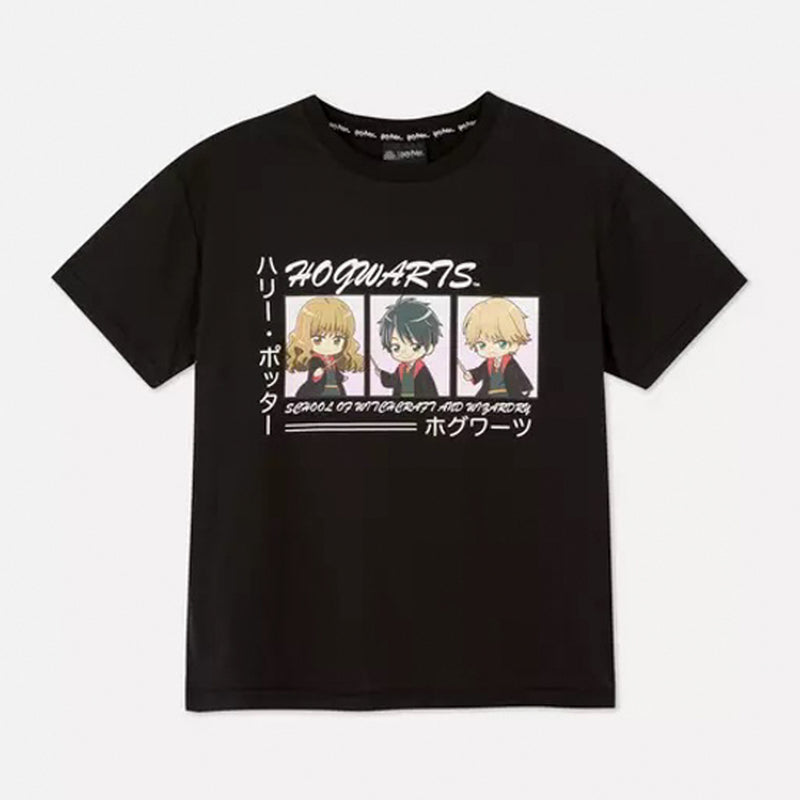 Harry Potter Anime Hogwarts Tshirt