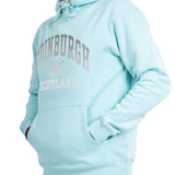 Adults Edinburgh Reflective Hooded Top Aqua