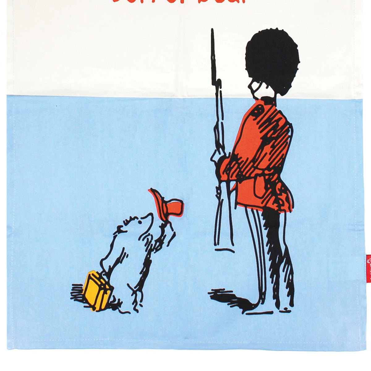 Paddington Bear King’s Guard Recycled Cotton Tea Towel