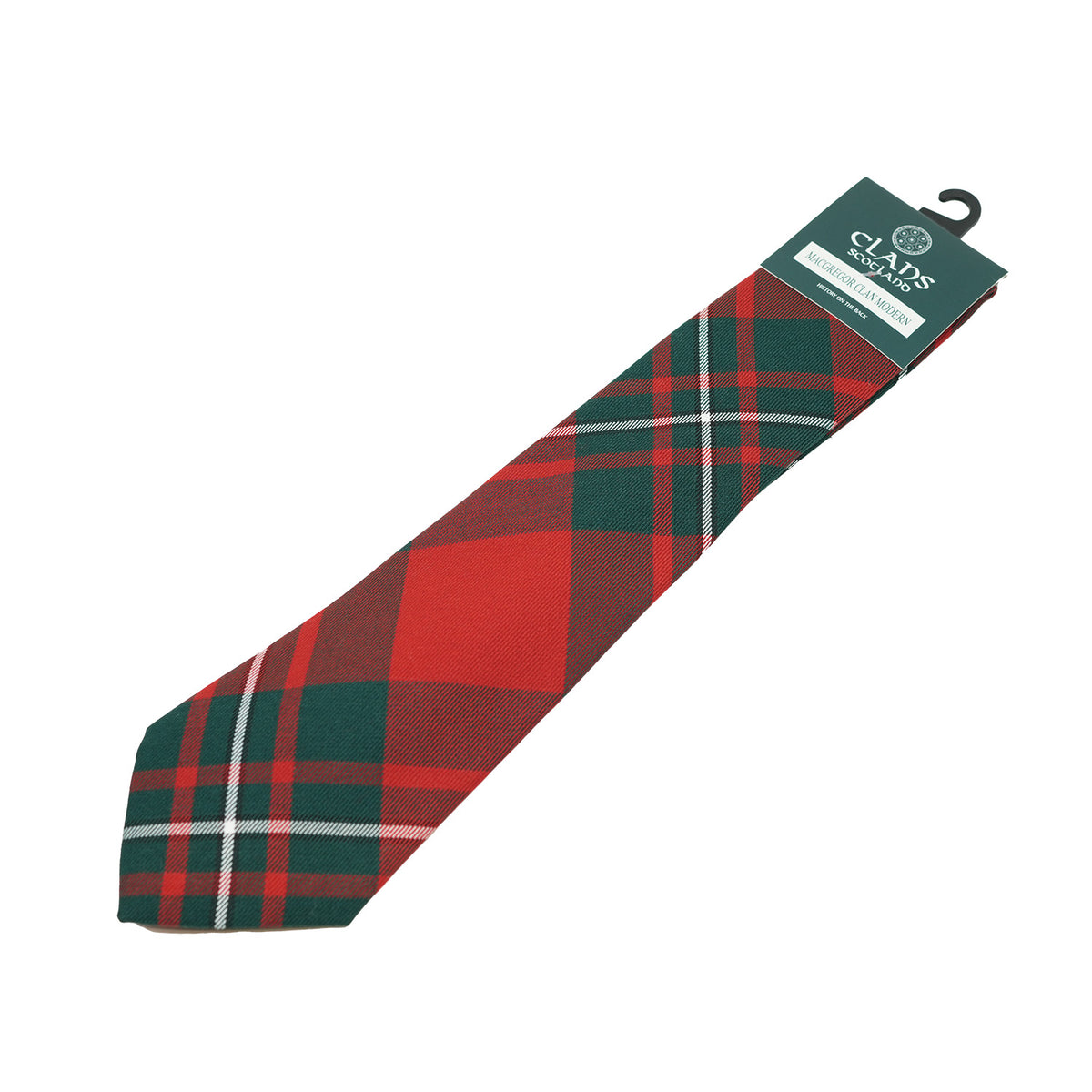 Traditional Scottish Clan Tartan Tie – Traditional Plaid Necktie - MACGREGOR CLAN