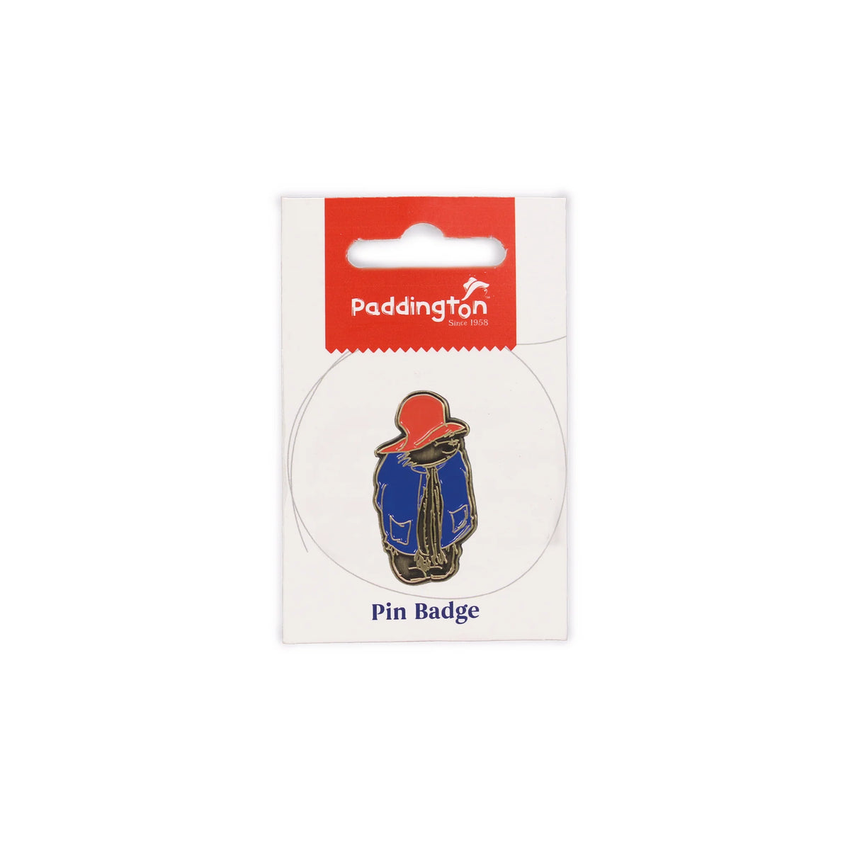 Paddington Bear Classic Full-Length Enamel Pin Badge