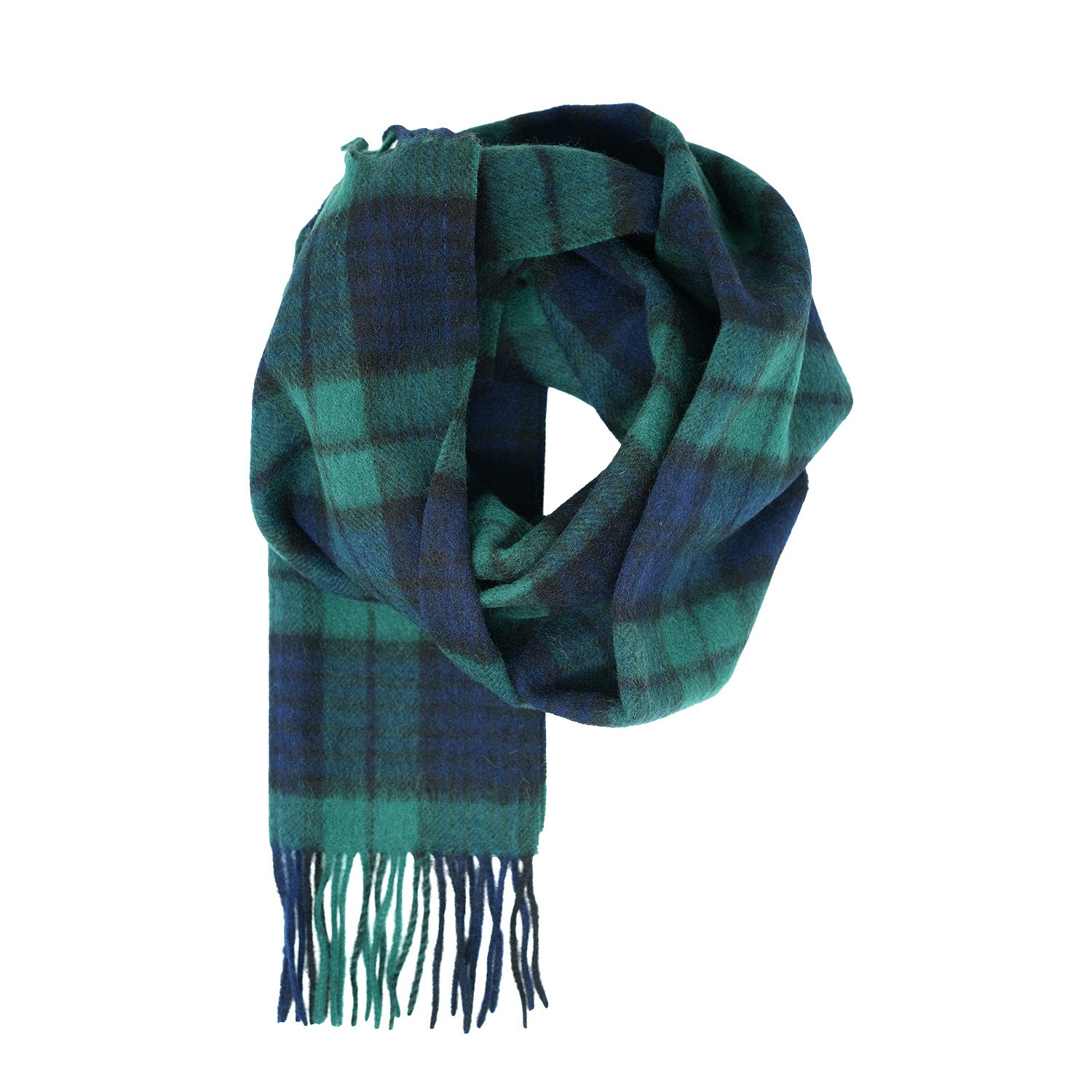 Tartan of Scotland 100% Pure New Wool Clan Scarf - Black Watch
