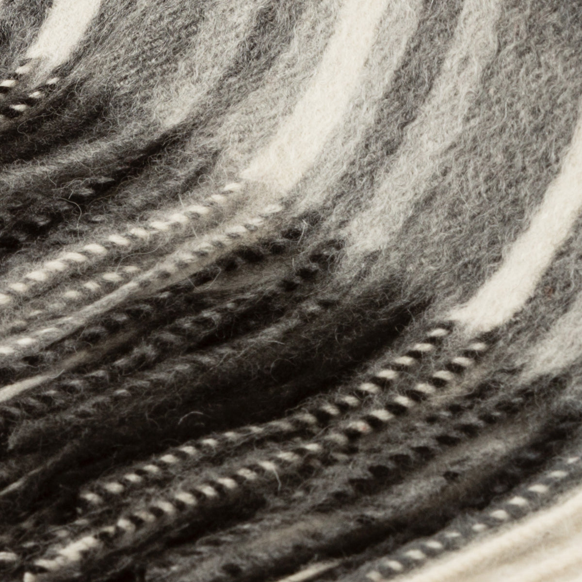 100% Pure Lambswool Blanket Throw – Luxury Soft Warm Wool Blanket - Home Décor - STEWART GREY DRESS