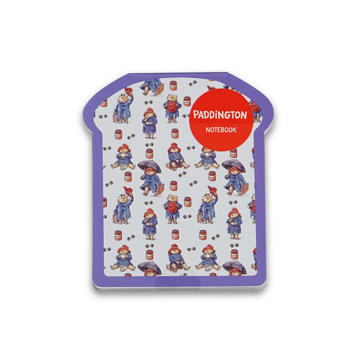 Paddington Bear Poses Shaped A6 Notebook – Softcover & Lined