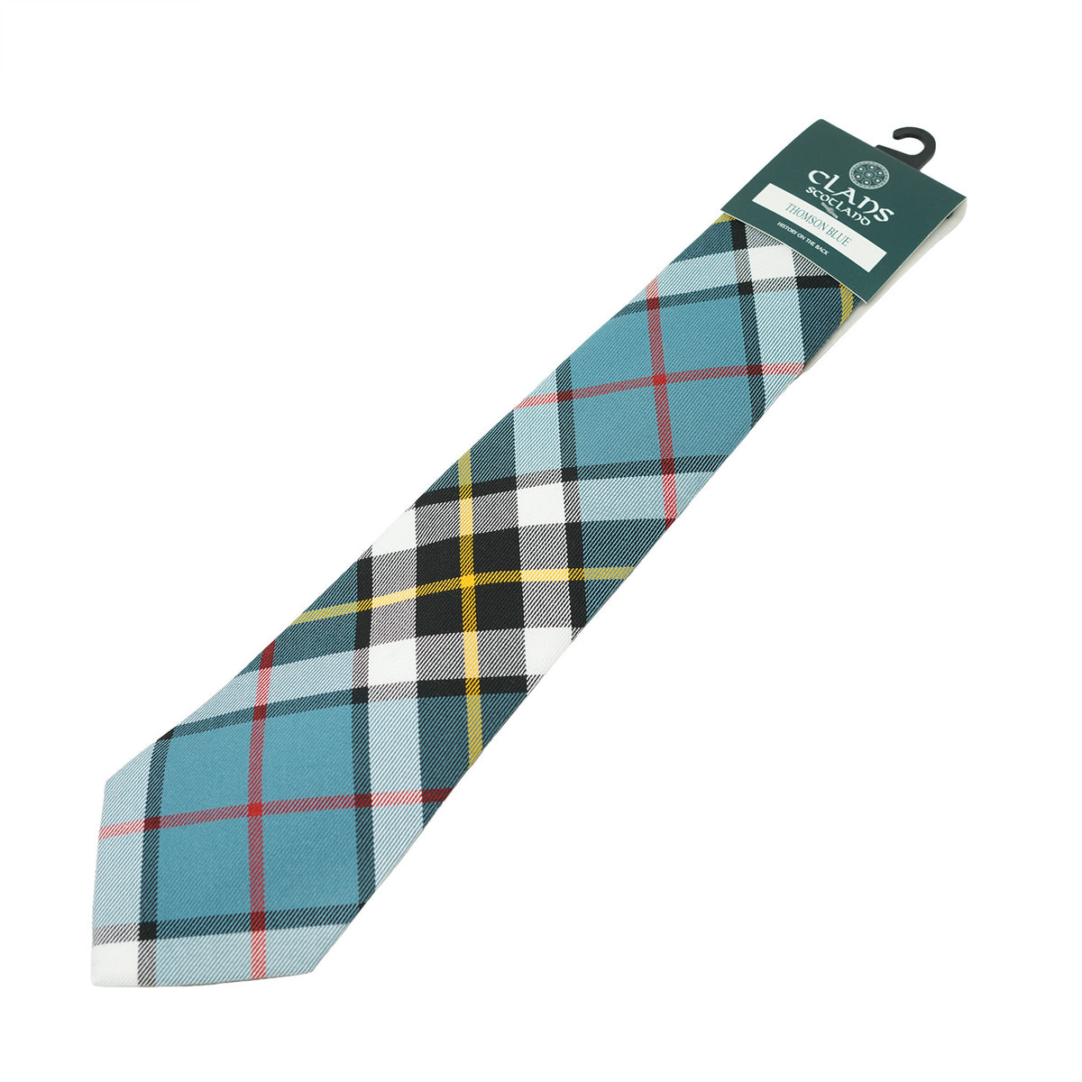 Traditional Scottish Clan Tartan Tie – Traditional Plaid Necktie - THOMSON BLUE