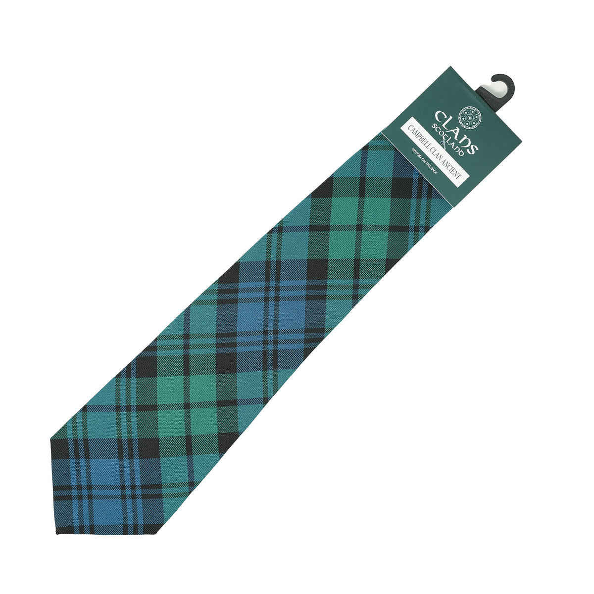Traditional Scottish Clan Tartan Tie – Traditional Plaid Necktie - CAMPBELL CLAN ANCIENT