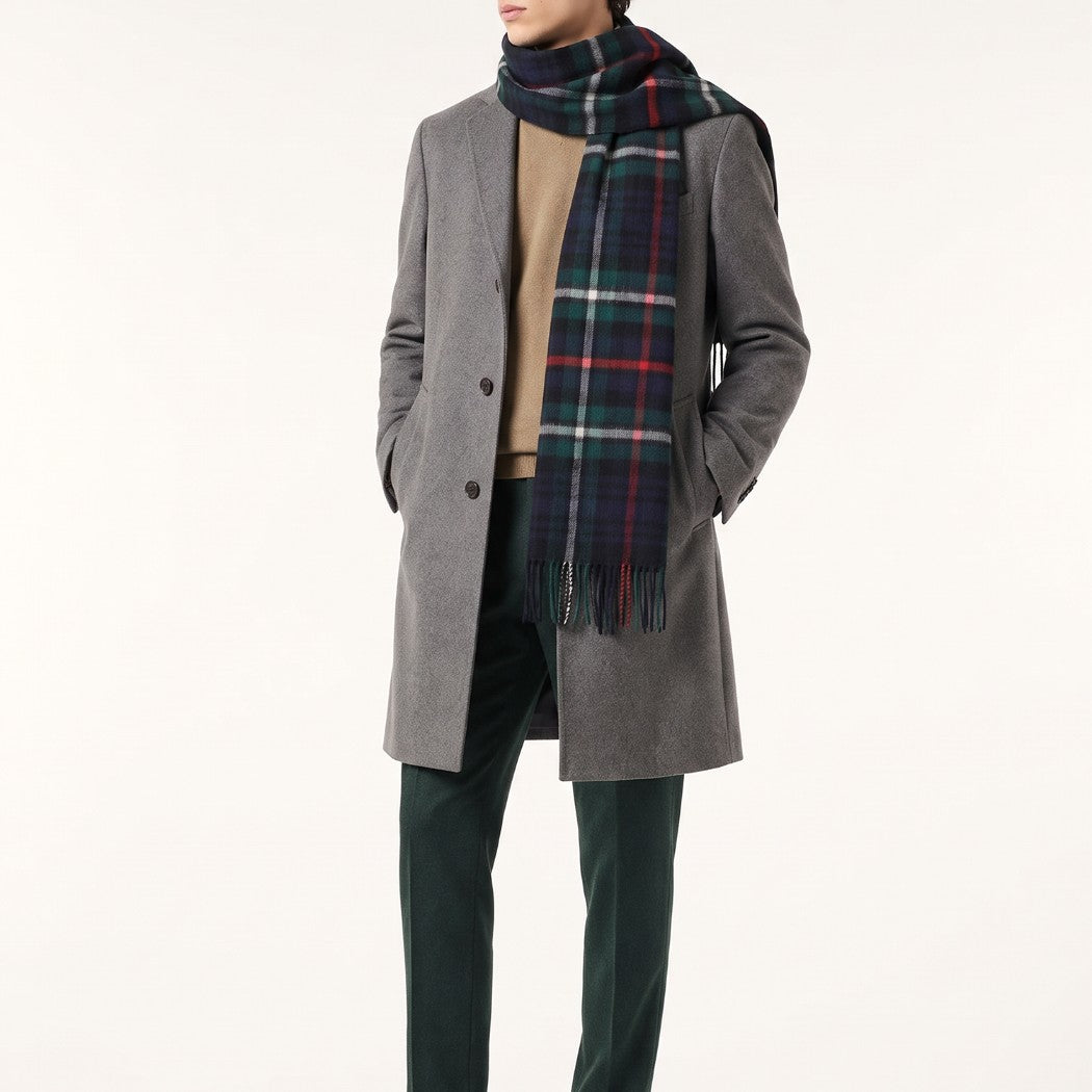 Heritage of Scotland 100% Lambswool Wide Scarf Soft Unisex Winter Wrap - Tartan & Check Designs - MACKENZIE