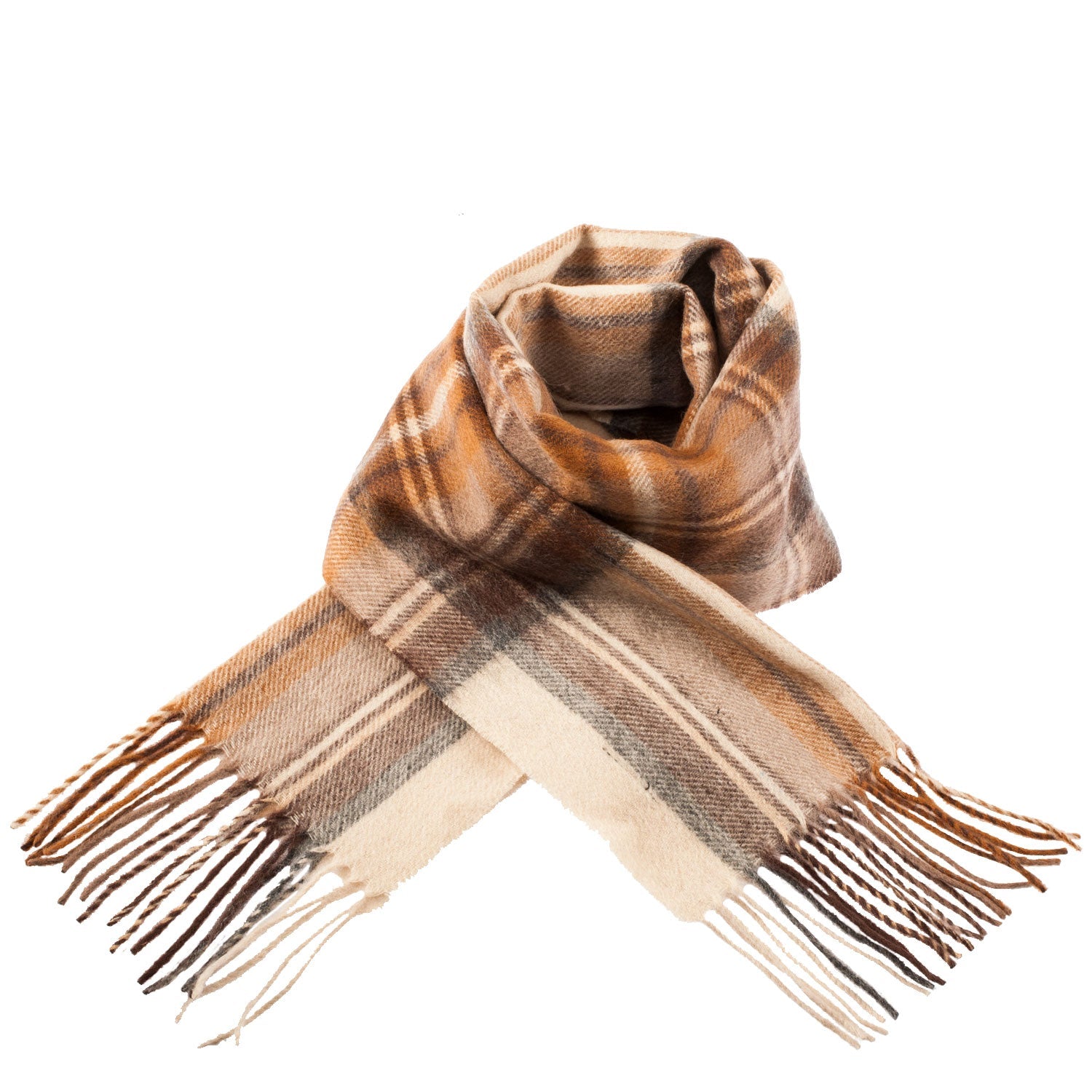 Edinburgh 100% Lambswool Scarf – Premium Soft Wool Wrap - STEWART NATURAL DRESS