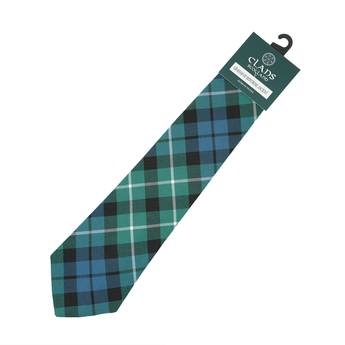 Traditional Scottish Clan Tartan Tie – Traditional Plaid Necktie - GRAHAM OF MONTROSE ANCIENT