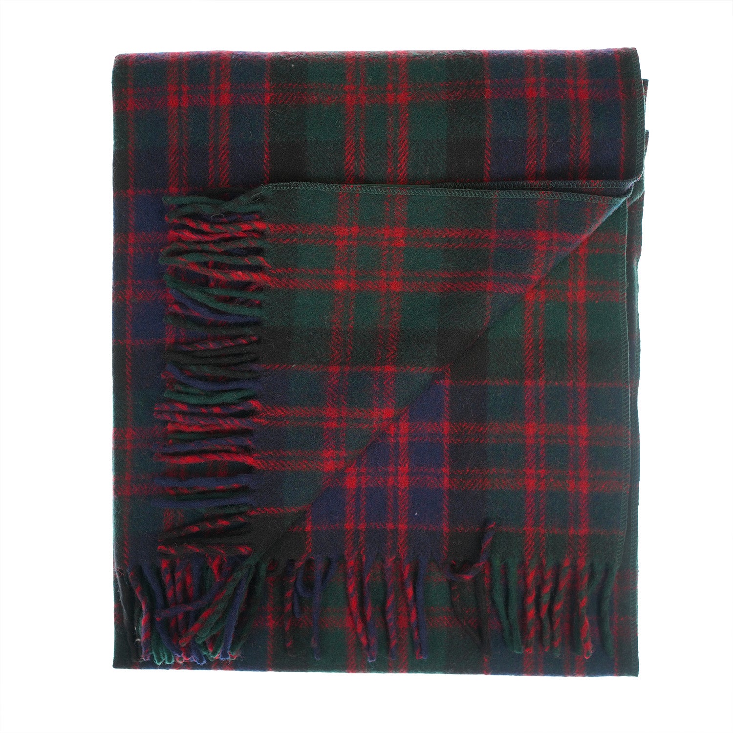 Highland Hearth – Recycled Wool Tartan Knee Blanket - MACDONALD