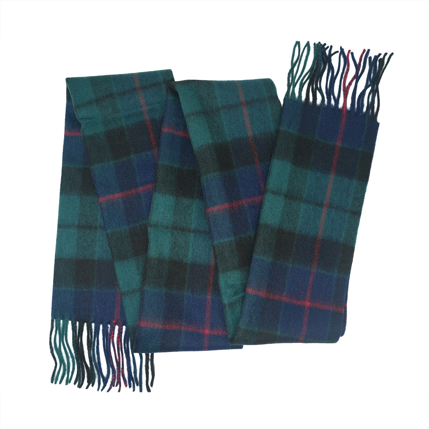 Tartan of Scotland 100% Pure New Wool Clan Scarf - Morrison Green