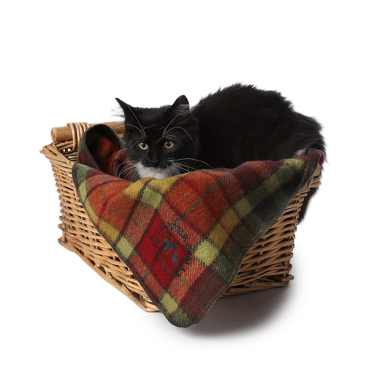 Tartan Tails – Recycled Wool Pet Blanket for Dogs & Cats - BUCHANAN AUTUMN