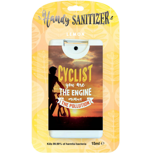 Handy Sanitizer Cyclist - You Are The Engine Minus The P