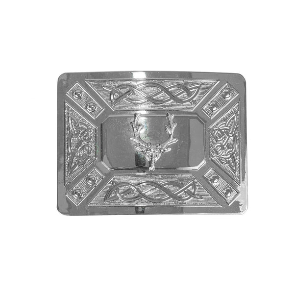 Staghead Celtic Buckle