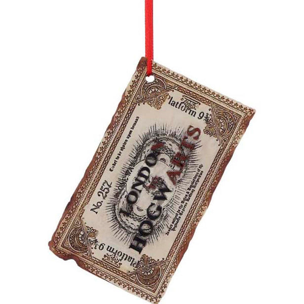 Hp Hogwarts Ticket Hanging Ornament