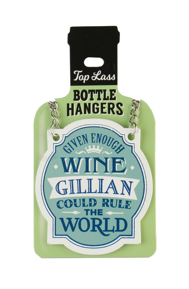 Top Lass Bottle Hangers Gillian
