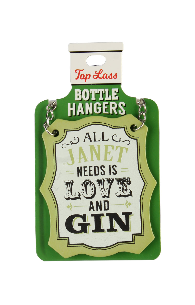 Top Lass Bottle Hangers Janet