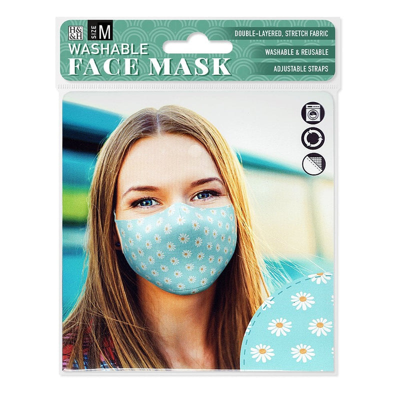 Face Masks Daisy Blue