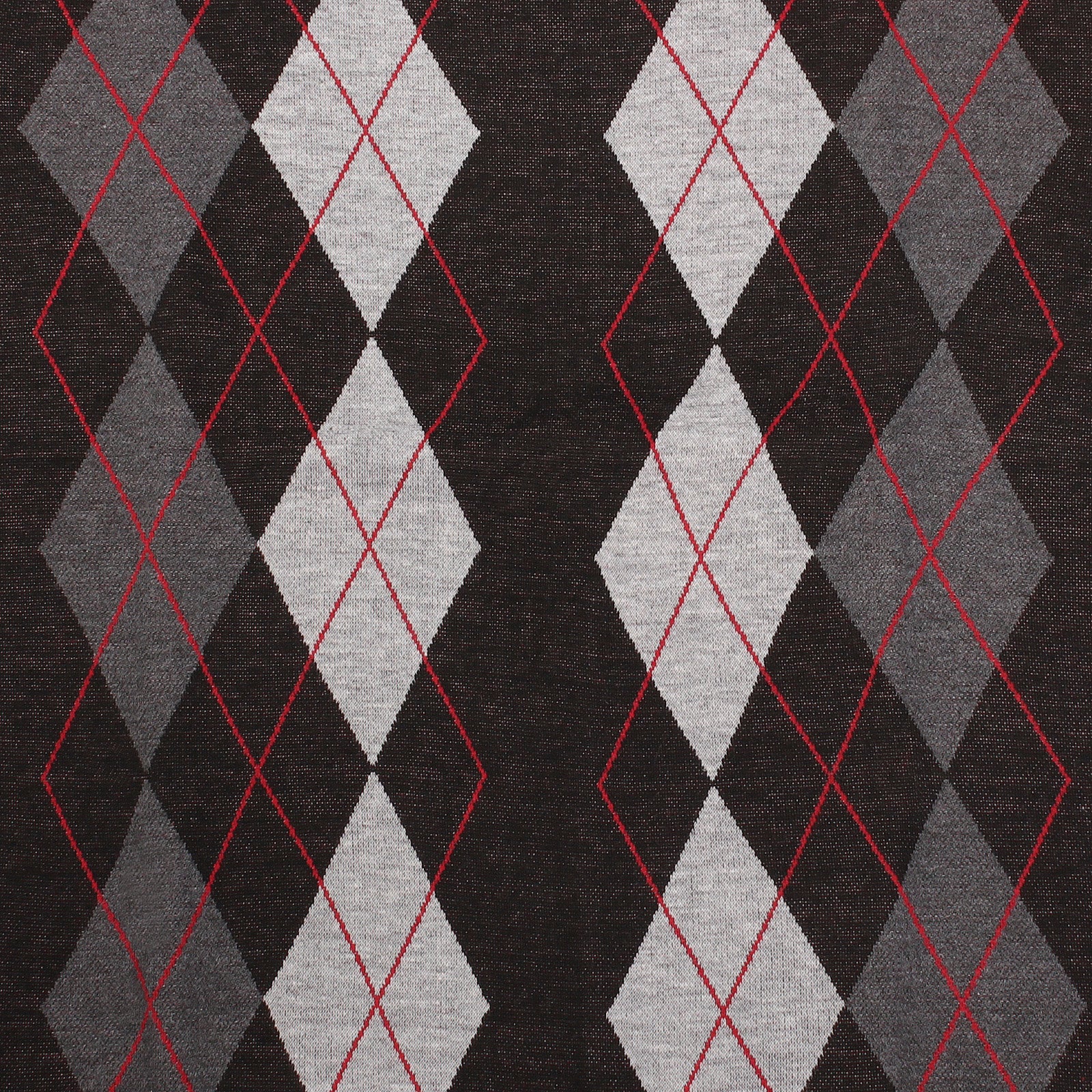 Argyle Ballantrae Jumper Crew Neck Black