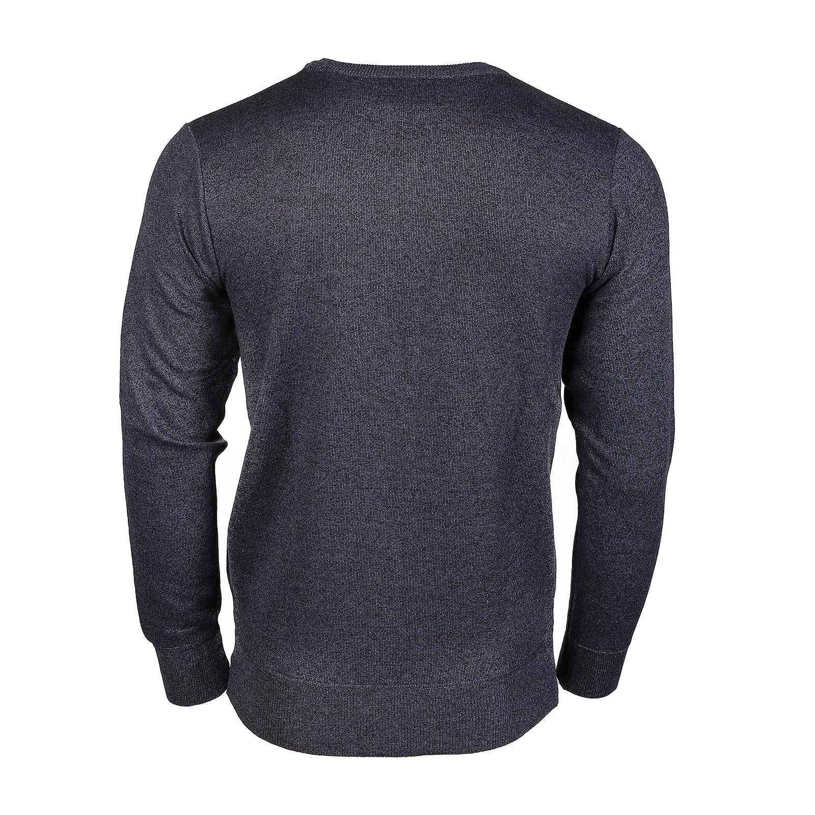Argyle Ballantrae Jumper Crew Neck Navy Melange
