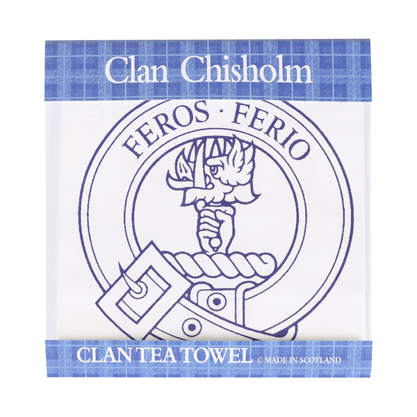 Clan Tea Towel Chisholm