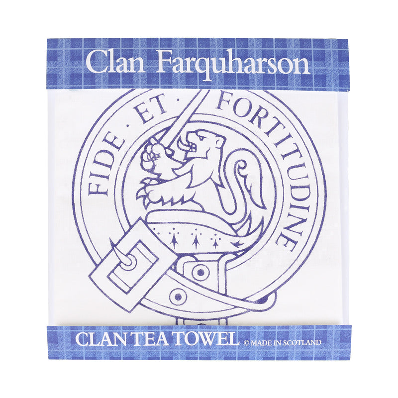 Clan Tea Towel Farquharson