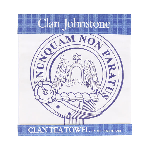 Clan Tea Towel Johnstone