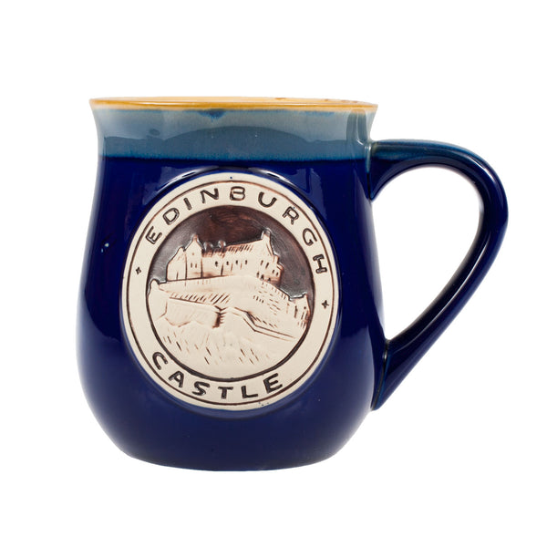 Stoneware Mug Edinburgh Castle Blue
