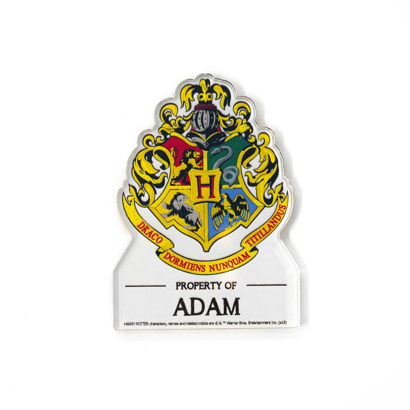Harry Potter Plaque Adam