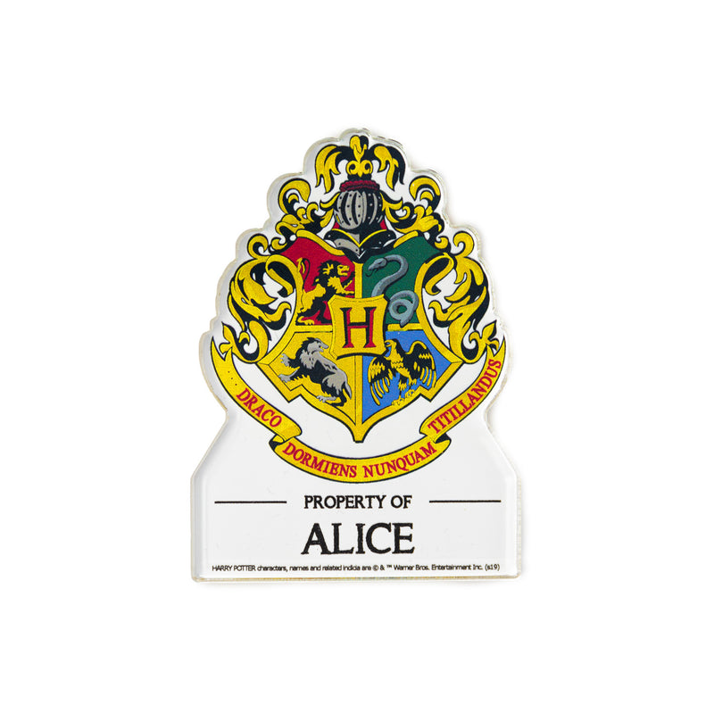 Harry Potter Plaque Hollie