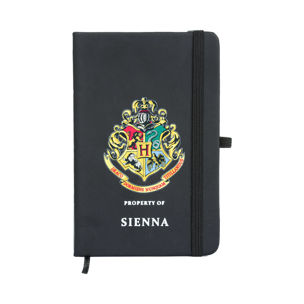 Harry Potter Personalised A6 Notebook Sienna