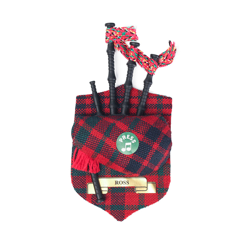Clan Musical Bagpipe Magnet Ross