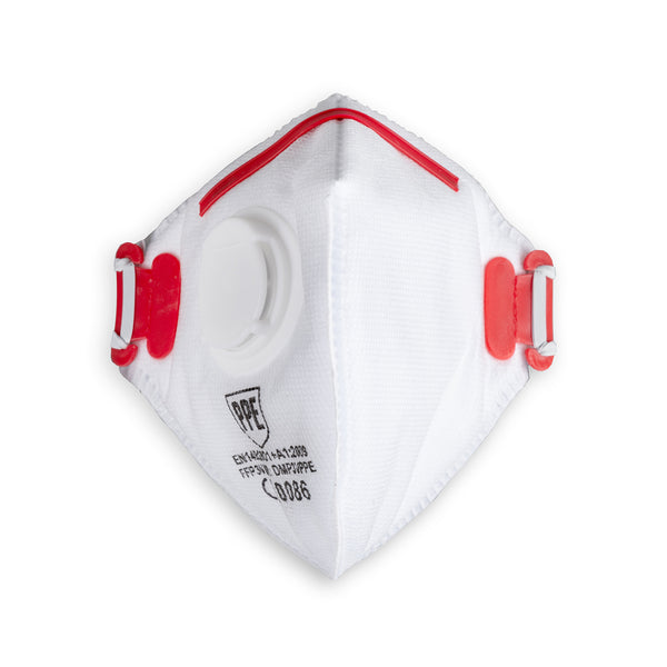 Ffp3 Nr Fold Flat Respirator Valved Mask