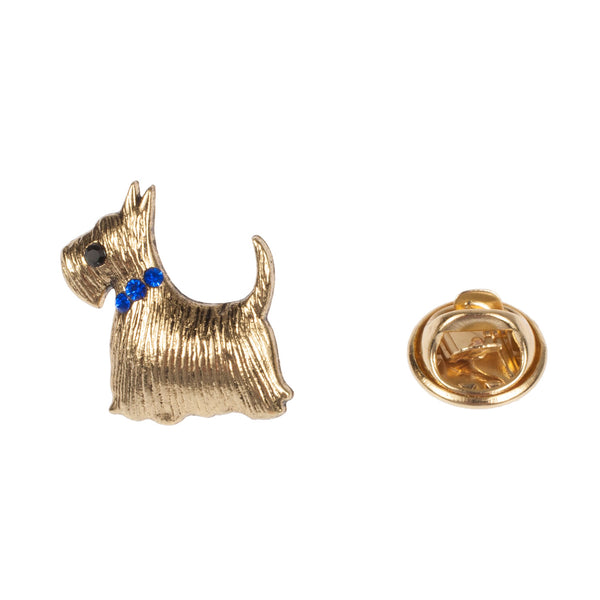 Scottie Dog Pin With A Wee Gift Card