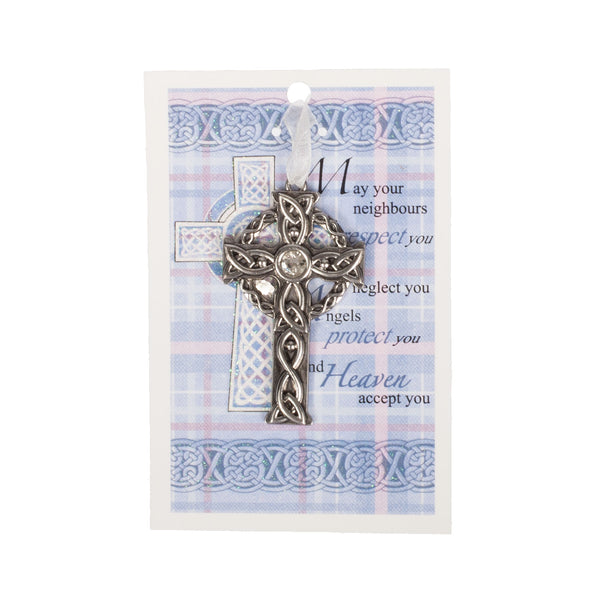 Celtic Cross Hanger With Neighbours Card