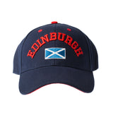 3D Edinburgh / Saltire Baseball Cap - Navy